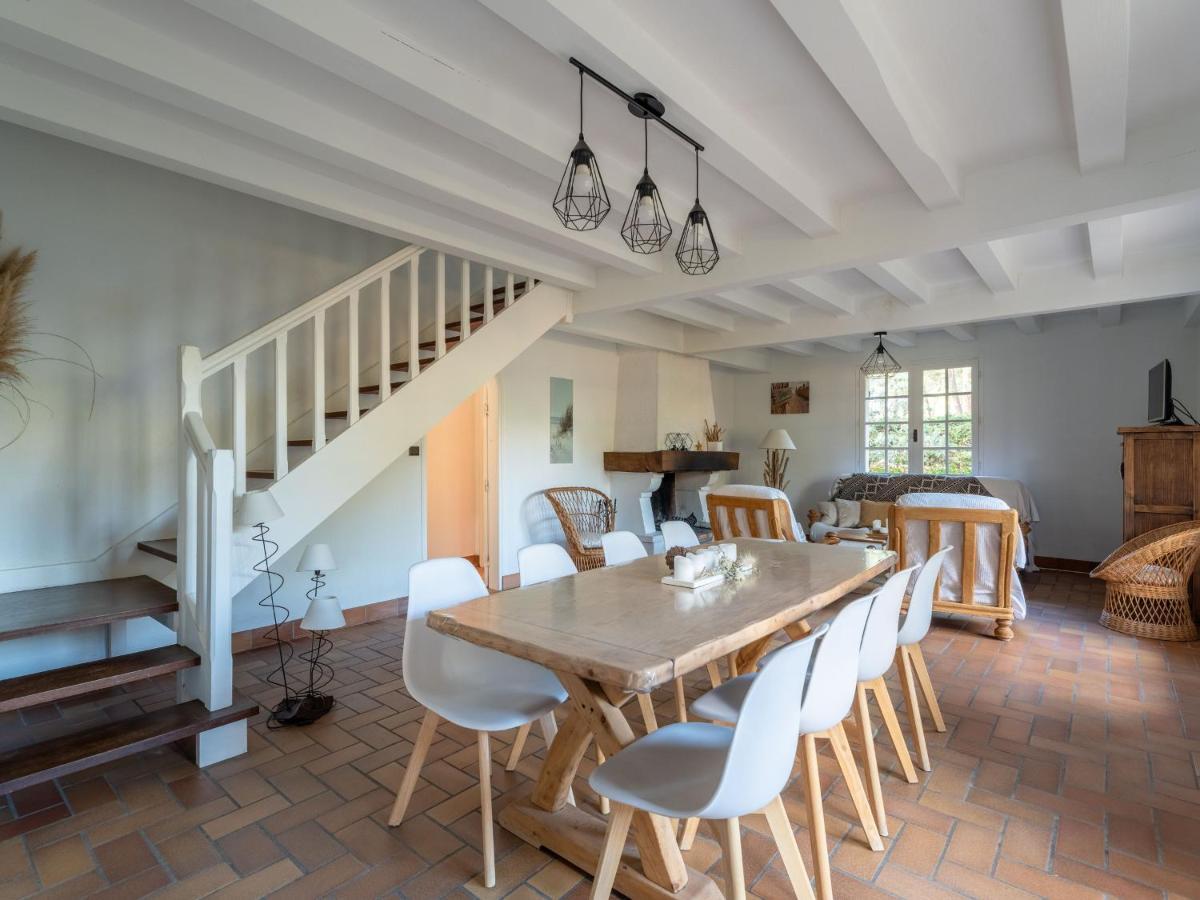 Grande Maison Landaise Avec Piscine Privee, Proche Plage, Pour 8 Personnes A Biscarrosse - Fr-1-319-398 エクステリア 写真